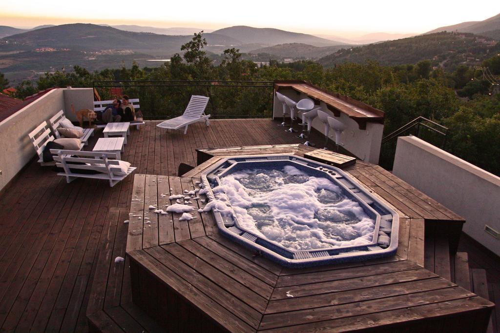 Villa Roof Of The Galilee Amirim Zimmer foto